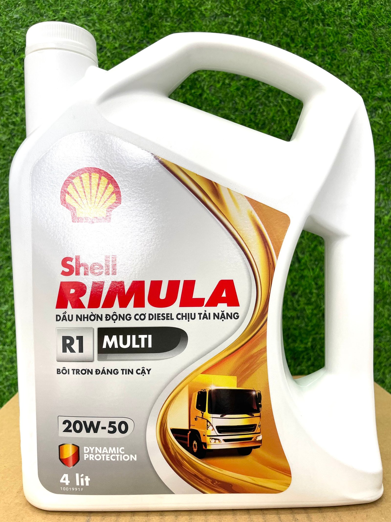 Nhớt động cơ Diesel chịu tải nặng SHELL RIMULA R1 API CD/SE - 20W-50